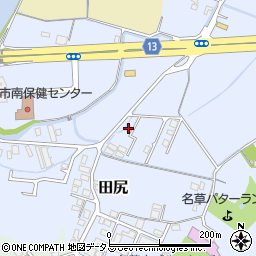 和歌山県和歌山市田尻575-7周辺の地図