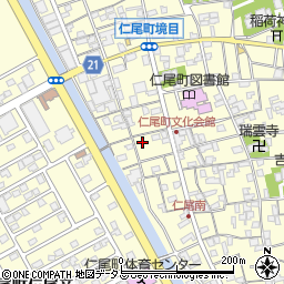 香川県三豊市仁尾町仁尾丁278周辺の地図