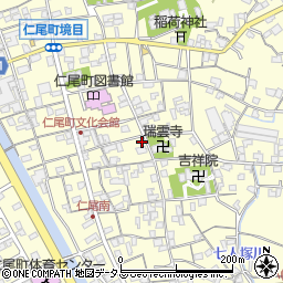 香川県三豊市仁尾町仁尾丁周辺の地図