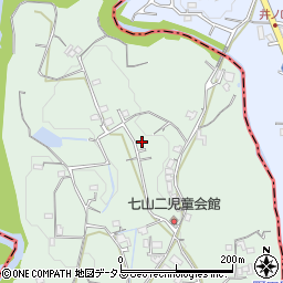 和歌山県海南市七山1145周辺の地図