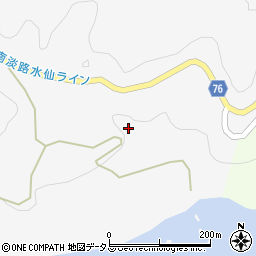 兵庫県南あわじ市灘地野23周辺の地図