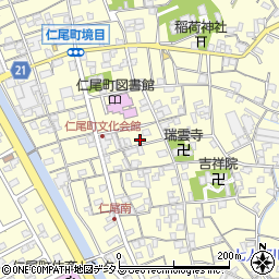 香川県三豊市仁尾町仁尾丁331周辺の地図