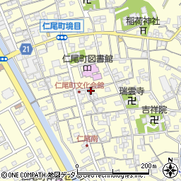 香川県三豊市仁尾町仁尾丁336周辺の地図