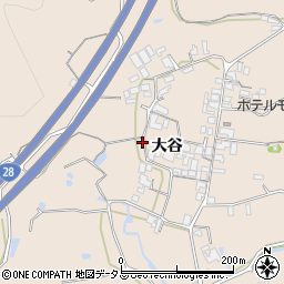 徳島県鳴門市鳴門町土佐泊浦大谷57周辺の地図