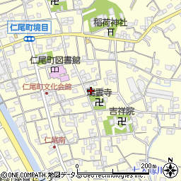 香川県三豊市仁尾町仁尾丁320周辺の地図