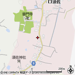 和歌山県和歌山市口須佐377周辺の地図
