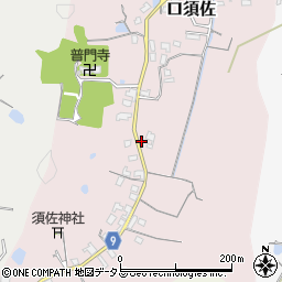 和歌山県和歌山市口須佐320周辺の地図