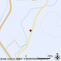 山口県美祢市大嶺町北分1800周辺の地図