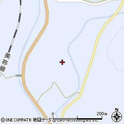 山口県美祢市大嶺町北分1107周辺の地図