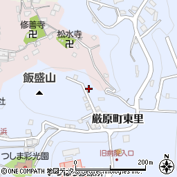 長崎県対馬市厳原町東里309-11周辺の地図