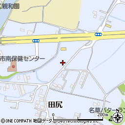 和歌山県和歌山市田尻593周辺の地図