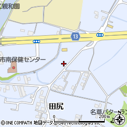 和歌山県和歌山市田尻593周辺の地図