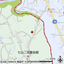 和歌山県海南市七山1206周辺の地図
