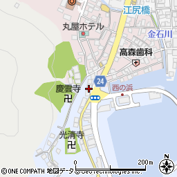 長崎県信漁連　対馬支店南部センター周辺の地図