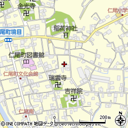 香川県三豊市仁尾町仁尾丁376周辺の地図