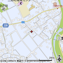 香川県三豊市三野町下高瀬255周辺の地図