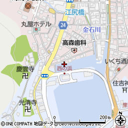 長崎県対馬市厳原町国分1251周辺の地図