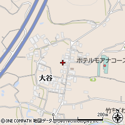 徳島県鳴門市鳴門町土佐泊浦大谷73周辺の地図