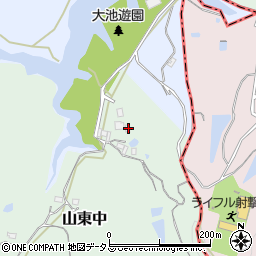 和歌山県和歌山市山東中546周辺の地図
