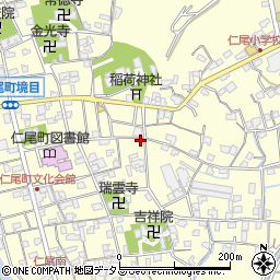 香川県三豊市仁尾町仁尾丁382周辺の地図