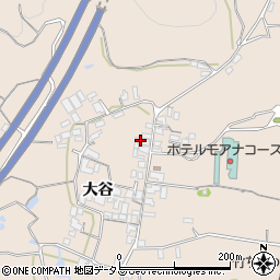 徳島県鳴門市鳴門町土佐泊浦大谷72周辺の地図