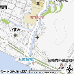 徳島県鳴門市鳴門町高島山路24周辺の地図
