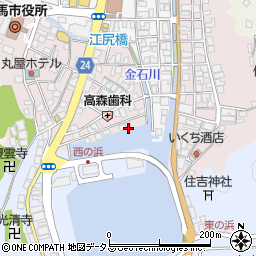長崎県対馬市厳原町国分1259周辺の地図