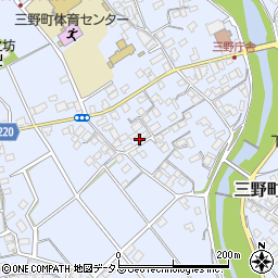 香川県三豊市三野町下高瀬490周辺の地図