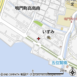 徳島県鳴門市鳴門町高島南周辺の地図