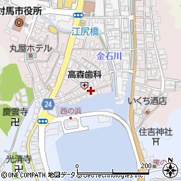 長崎県対馬市厳原町国分1270周辺の地図