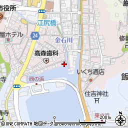 長崎県対馬市厳原町国分1265周辺の地図