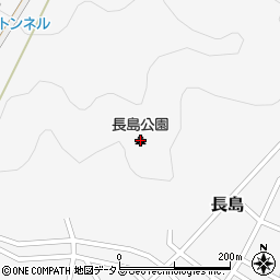 長島公園周辺の地図