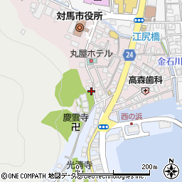 長崎県対馬市厳原町国分1451周辺の地図