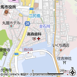 長崎県対馬市厳原町国分1269周辺の地図