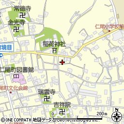 香川県三豊市仁尾町仁尾丁593周辺の地図