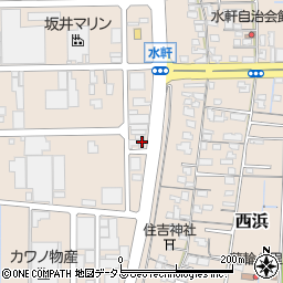 株式会社尾崎商店周辺の地図