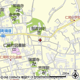 香川県三豊市仁尾町仁尾丁592周辺の地図