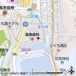 長崎県対馬市厳原町国分1268周辺の地図