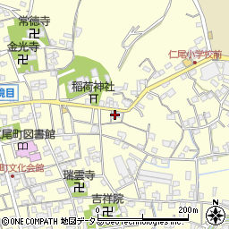 香川県三豊市仁尾町仁尾丁594周辺の地図