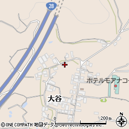 徳島県鳴門市鳴門町土佐泊浦大谷78周辺の地図