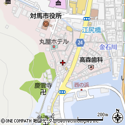 長崎県対馬市厳原町国分1402周辺の地図