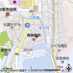 長崎県対馬市厳原町国分1299周辺の地図