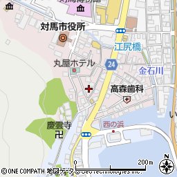 長崎県対馬市厳原町国分1403-第3周辺の地図