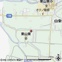 和歌山県和歌山市山東中131周辺の地図