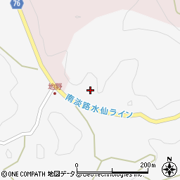 兵庫県南あわじ市灘地野3周辺の地図