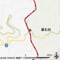 大坂峠周辺の地図
