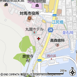 長崎県対馬市厳原町国分1403周辺の地図