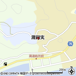 兵庫県南あわじ市灘円実周辺の地図