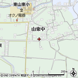 和歌山県和歌山市山東中210周辺の地図