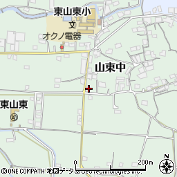 和歌山県和歌山市山東中216周辺の地図